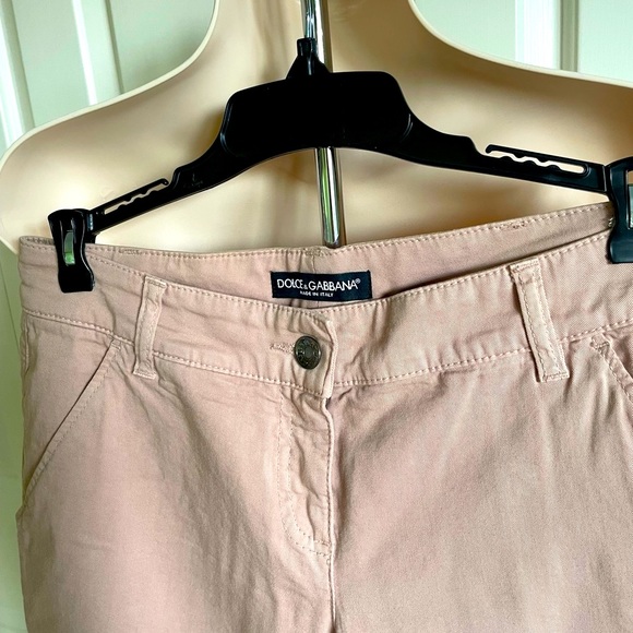 Dolce&Gabbana Women Beige Jeans 2/38 - Picture 6 of 6